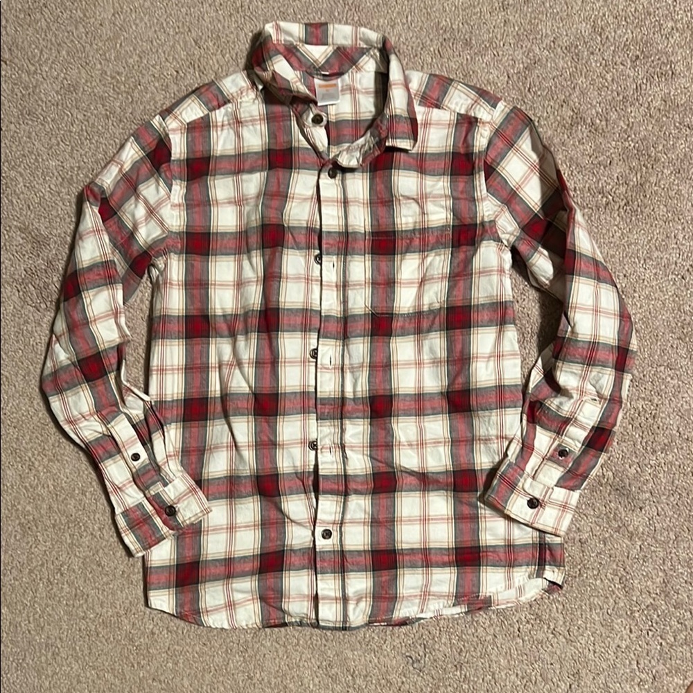 Gymboree Red Plaid Shirt